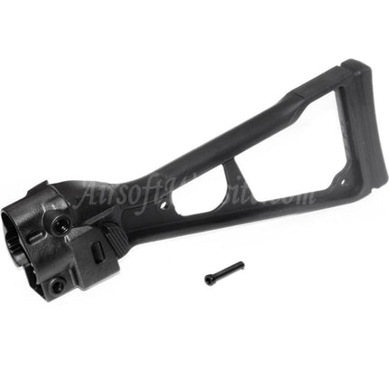 Crosse pliable CYMA en polymère de type UMG pour fusils AEG M5A5 MP5 UMG UMP M89 CYMA Classic Army D-Boys Tokyo Marui MP5 Series Airsoft noir