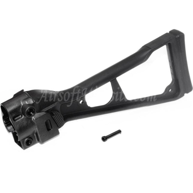 Crosse pliable CYMA en polymère de type UMG pour fusils AEG M5A5 MP5 UMG UMP M89 CYMA Classic Army D-Boys Tokyo Marui MP5 Series Airsoft noir