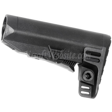 Airsoft Website Retractable Telescope Stock For M4 M16 AEG Rifles Black