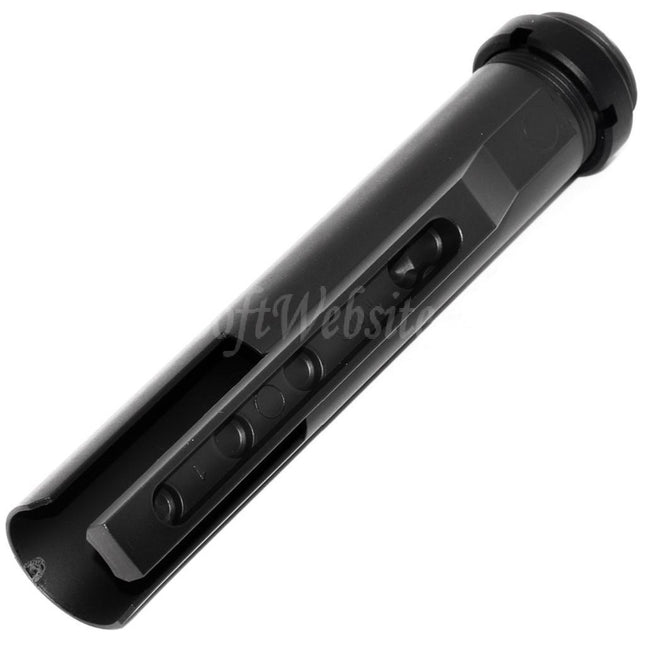 Airsoft Website 163mm Stock Buffer Tube For AR M4 M16 Series AEG Rifles Black