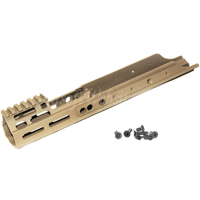 PTS Kinetic MREX M-LOK Handguard Rail System For VFC WE Cybergun Tokyo Marui Recoil Shock SCAR Rifles Airsoft