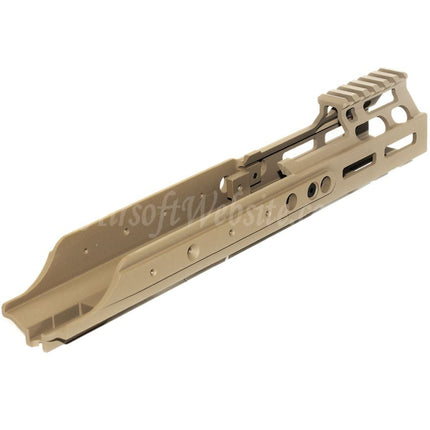 PTS Kinetic MREX M-LOK Handguard Rail System For VFC WE Cybergun Tokyo Marui Recoil Shock SCAR Rifles Airsoft