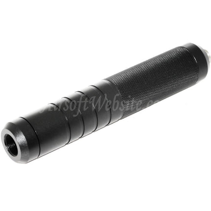 Airsoft Website 146mm 5.75" Inches Noise Damping Bowl Suppressor Silencer Barrel Extension Tube +/-14mm CW/CCW Thread Barrel Airsoft