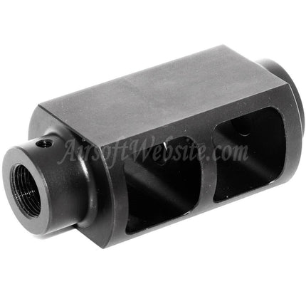 Airsoft Website 76 mm M700 Tactical Bolt Action Sniper Mündungsbremse Flash Hider für -14 mm CCW Gegenuhrzeigersinn Gewinde Lauf Gewehre Schwarz