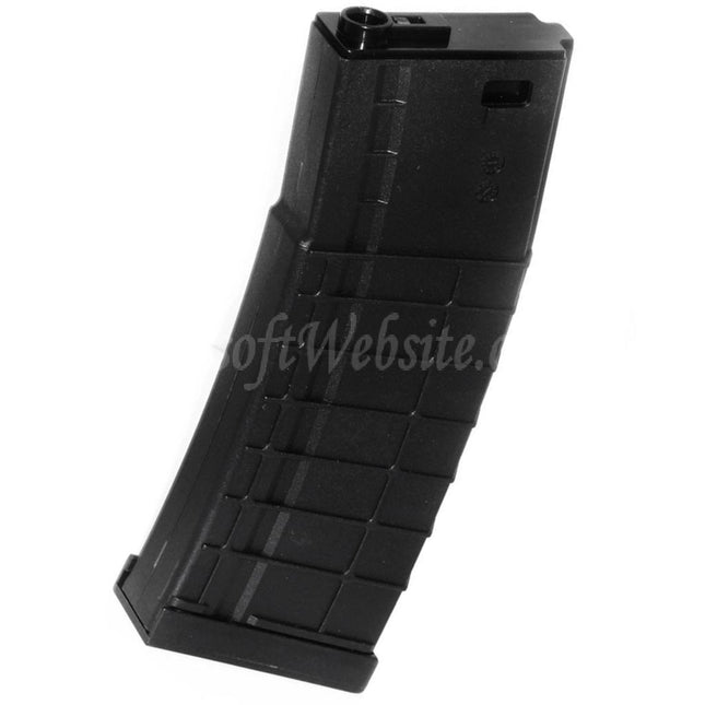 CYMA 150rd Polymer Waffle Mid-Cap Magazine for M4 M16 Series AEG Rifles Airsoft Black