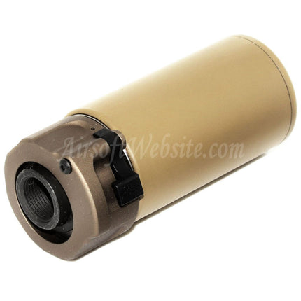 5KU 94mm QD Mini Suppressor Silencer with Flash Hider For -14mm CCW Counter-Clockwise Thread Barrel Rifles Airsoft