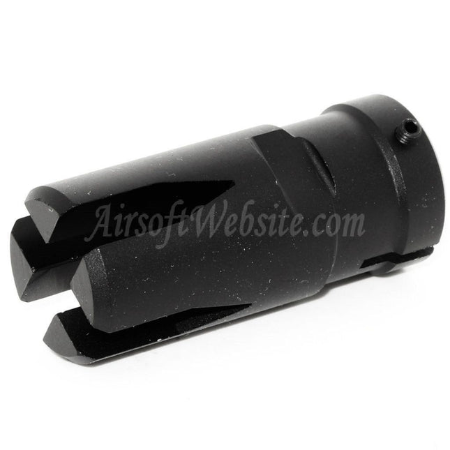 Golden Eagle 51mm G36 Muzzle Brake Flash Hider For -14mm CCW Counter-Clockwise Thread Barrel Rifles Airsoft Black