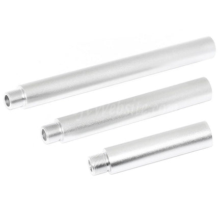 Airsoft Website 3"/3.5" 5"/5.5" 7"/7.5" Aluminium Outer Barrel Extension Tube -14mm CCW Counter-Clockwise Thread AEG GBB Airsoft