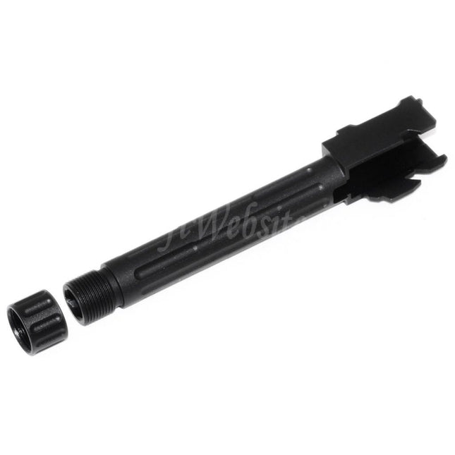 5KU 9INE Style Threaded Outer Barrel -14mm CCW for Tokyo Marui G17 GBB Pistols Airsoft