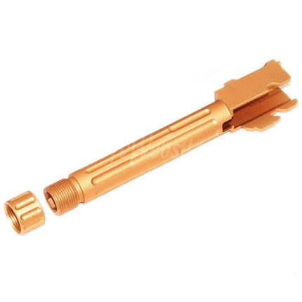 5KU 9INE Style Threaded Outer Barrel -14mm CCW for Tokyo Marui G17 GBB Pistols Airsoft