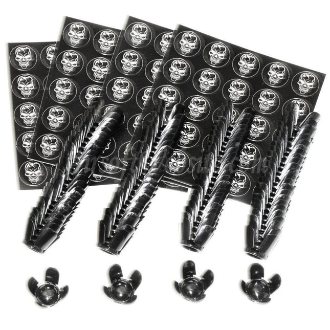 APS 100 pièces de bourre et de papier d'étanchéité pour cartouche de fusil de chasse APS CAM870, noir