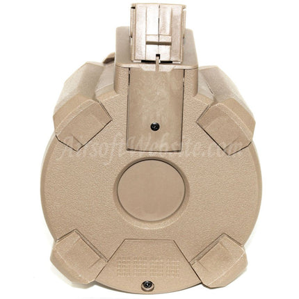 BATTLEAXE 1400rd Electric Drum Magazine For AK Series AEG Rifles Airsoft