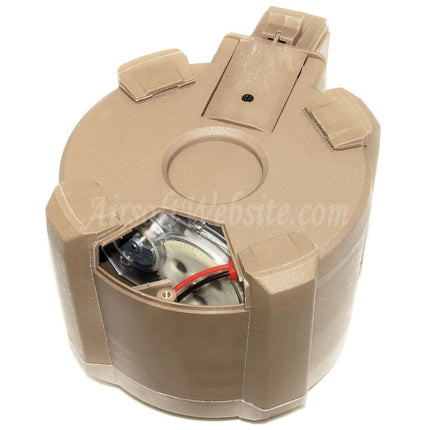 BATTLEAXE 1400rd Sound Control Electric Drum Magazine For AK Series AEG Rifles Airsoft