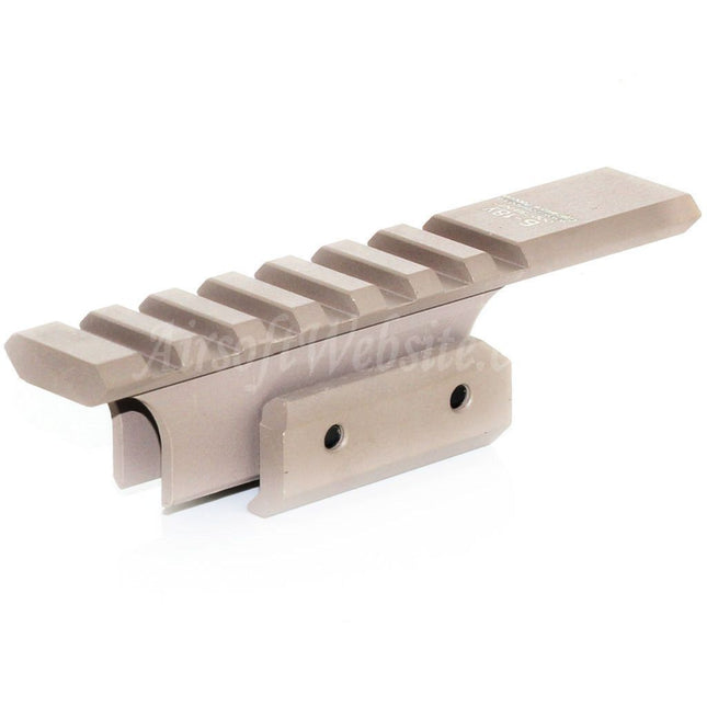 5KU B-18U Elongated Krink Classic Upper Rail For GHK LCT Tokyo Marui AKS74U Series Rifles Airsoft