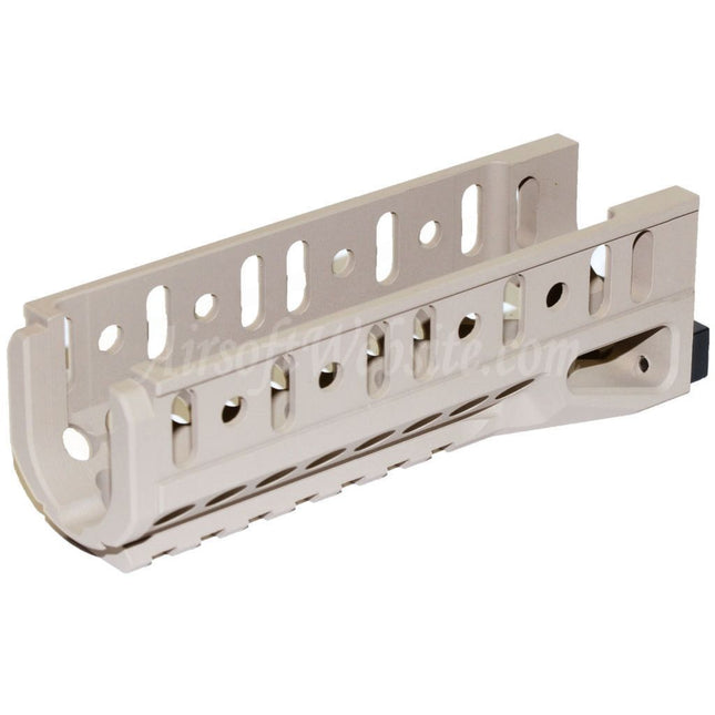 5KU 124mm B-11U Classic Lower Handguard Rail System for LCT GHK CYMA D-Boys E&L Tokyo Marui AKS-74U Series AEG GBB Rifles Airsoft