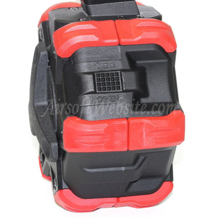 Chargeur à tambour adaptatif à gaz Armorer Works AW Custom 350 cartouches pour fusils GBB WE (WE-TECH) AP APACHE MP5 Series Airsoft