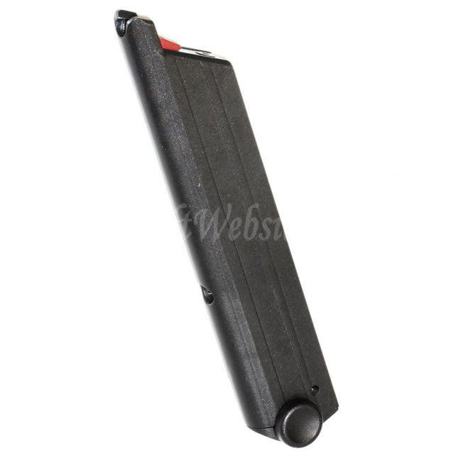Armorer Works AW 15rd Gas Magazine for AW A180 Blaster WE Luger P08 GBB Pistols Airsoft Black
