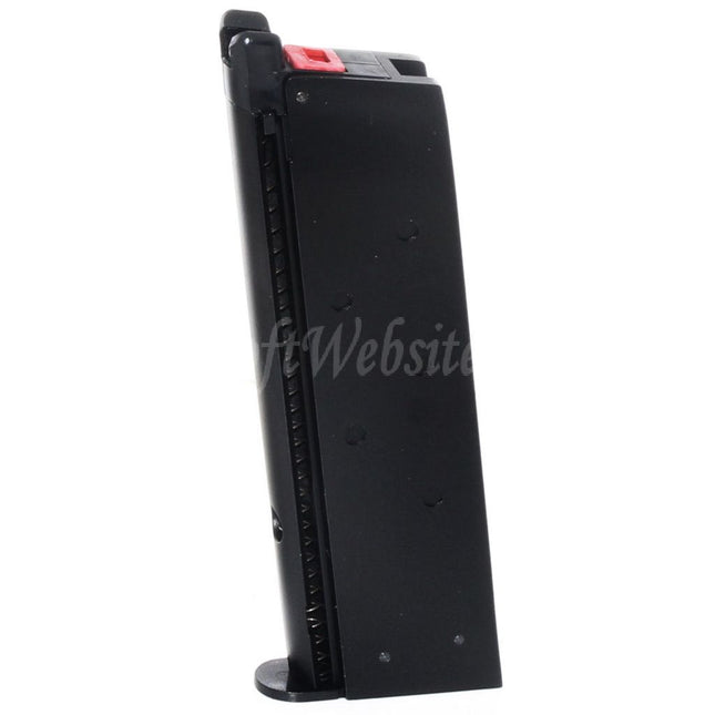Armorer Works AW 16rd Gas Magazine for EMG SAI Red / AW NE Series / WE Single Stack 1911 Series GBB Pistols Airsoft