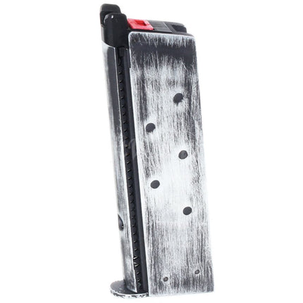 Armorer Works AW 16rd Gas Magazine for EMG SAI Red / AW NE Series / WE Single Stack 1911 Series GBB Pistols Airsoft