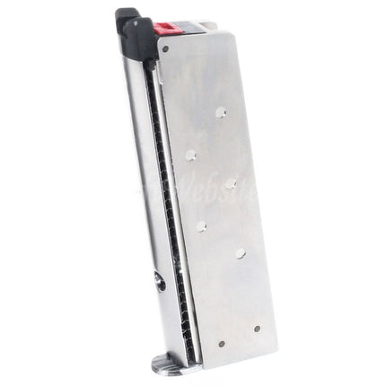 Armorer Works AW 16rd Gas Magazine for EMG SAI Red / AW NE Series / WE Single Stack 1911 Series GBB Pistols Airsoft