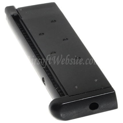 Armorer Works AW 16rd Tactical Gas Magazine for EMG SAI Red / AW NE Series / WE Single Stack 1911 Series GBB Pistols Airsoft Black
