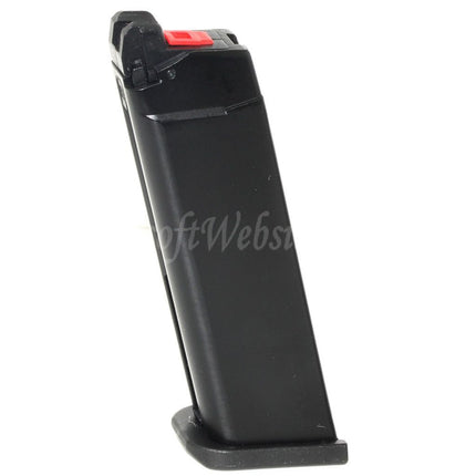 Armorer Works AW 27rd MOS Gas Magazine for Optic Ready Slide Version EMG SAI BLU WE Galaxy AW VX7 VX9 G17 G19 Series GBB Pistols Airsoft Black