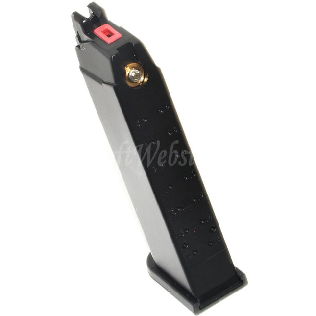 Armorer Works AW 27rd MOS Gas Magazine for Standard Slide Version EMG SAI BLU WE AW VX7 VX9 G17 G19 Series GBB Pistols Airsoft Black