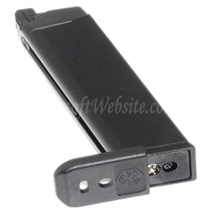 Armorer Works AW 27rd MOS Gas Magazine for Standard Slide Version EMG SAI BLU WE AW VX7 VX9 G17 G19 Series GBB Pistols Airsoft Black