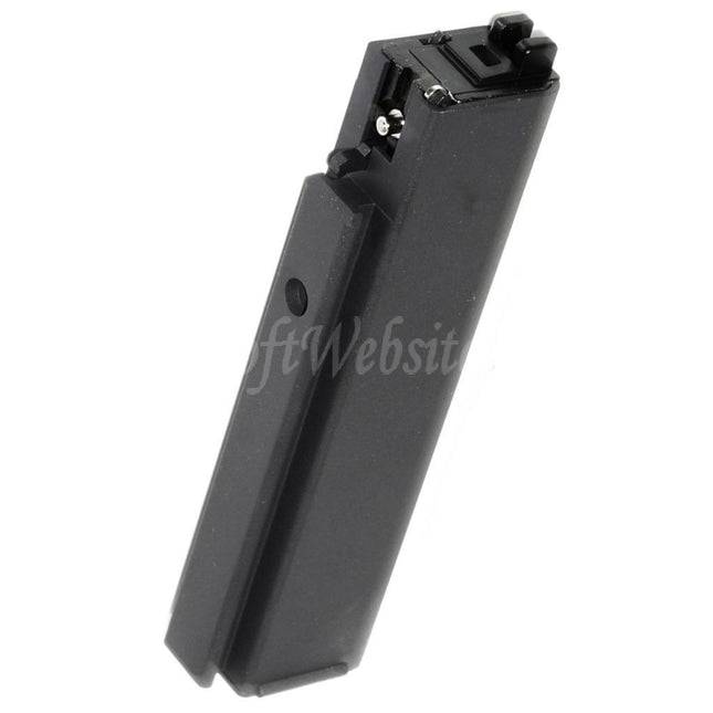 WE (WE-TECH) 30rd Gas Magazine Short Type For CYBERGUN Thompson M1A1 Series GBB SMG Rifles Airsoft Black