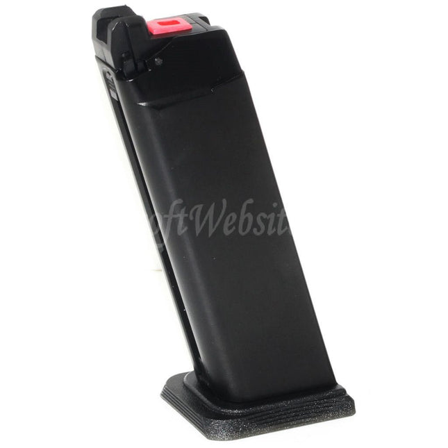 EMG SAI™ BLU 25rd Gas Magazine for G17 G18C G34 G35 G-Series GBB Pistols Airsoft Black