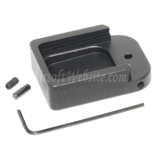 EMG TTI COMBAT MASTER Magazine Base Plate Cover For EMG SAI STI TTI / AW / WE / Tokyo Marui Hi-Capa GBB Co2 Pistol Magazine Black