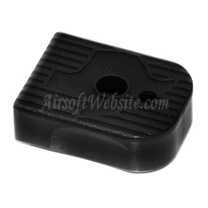 Couvercle de plaque de base de chargeur EMG STI™ pour chargeur de pistolet à gaz EMG SAI STI TTI / ARMY / AW / WE / Tokyo Marui Hi-Capa GBB noir