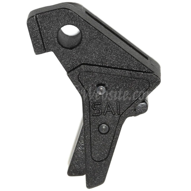 EMG Licensed SAI™ BLU Standard / Compact Trigger For SAI BLU AW WE Tokyo Marui G17 G18C Series GBB Pistols Airsoft Black