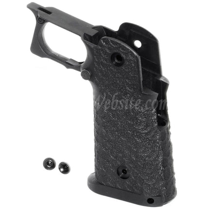 Poignée pistolet STI™ DVC 2011 sous licence EMG pour pistolets EMG AW WE Tokyo Marui Hi-Capa Series GBB Airsoft Noir