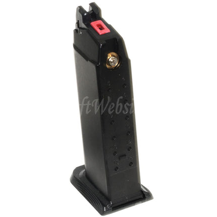 EMG Licensed SAI™ BLU COMPACT 23rd Gas Magazine for G19 G23 G26 Series GBB Pistols Airsoft Black