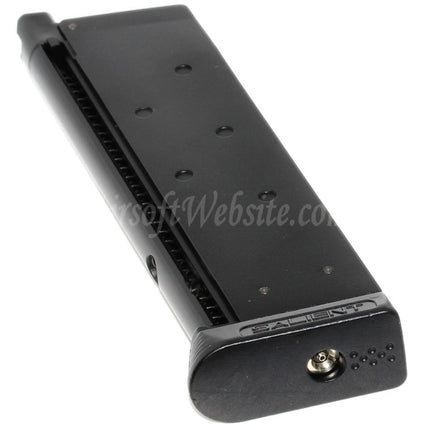 EMG Licensed SAI™ RED 16rd Tactical Gas Magazine for EMG SAI Red / AW NE Series / WE Single Stack 1911 Series GBB Pistols Airsoft Black