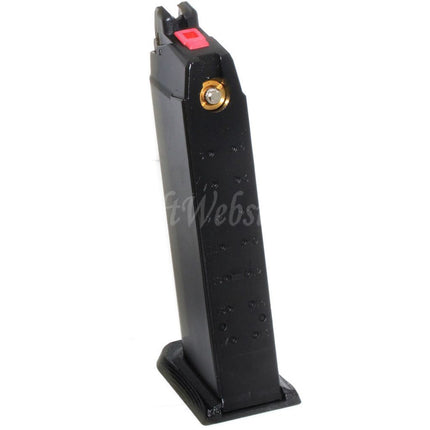 EMG SAI™ BLU 25rd MOS Gas Magazine for Optic Ready Slide Version EMG SAI BLU STANDARD COMPACT / WE Galaxy / AW VX7 VX9 G17 G19 Series GBB Pistols Airsoft Black
