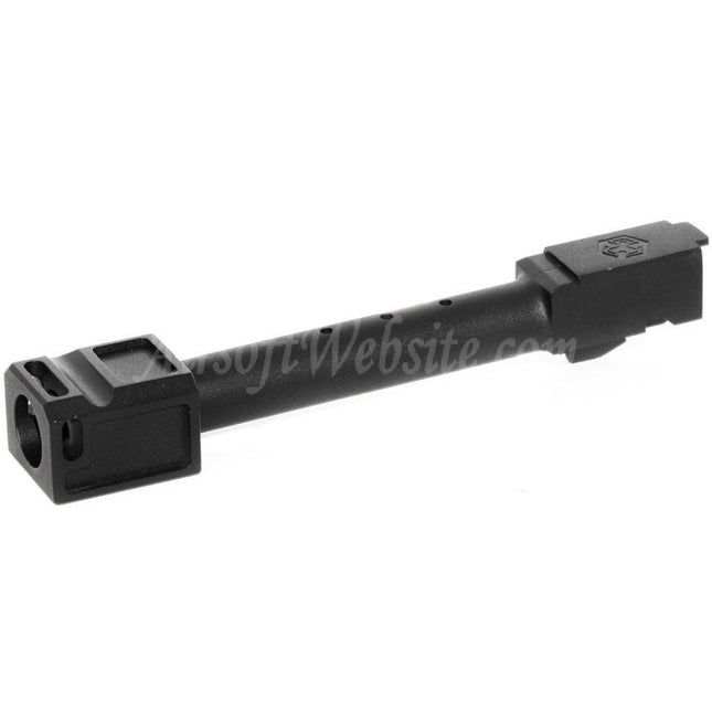 Armorer Works AW VX Outer Barrel Kit with Compensator MOD-1 for AW VX7 Series / EMG SAI BLU Standard / ISSC M22 / Lonewolf / Tokyo Marui / WE G17 G18C GBB Pistols Airsoft