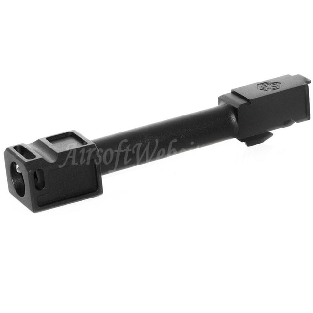 Armorer Works AW VX Outer Barrel Kit with Compensator MOD-1 for AW VX9 Series / EMG SAI BLU COMPACT / Tokyo Marui / WE G19 GBB Pistols Airsoft