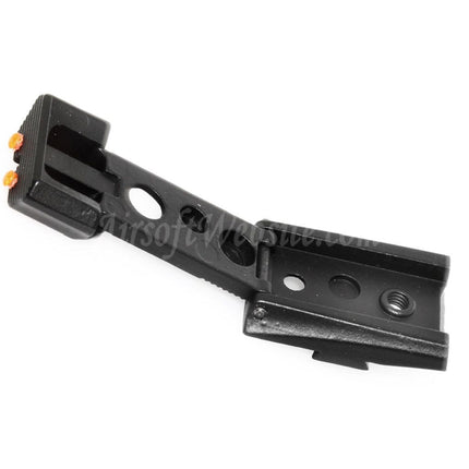 Mire arrière réglable en fibre optique Armorer Works AW HX pour pistolets AW WE Tokyo Marui Hi-Capa Series GBB Airsoft