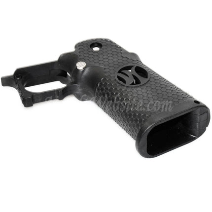 Armorer Works AW HX #3 Hexagon Pistol Grip For EMG AW WE Tokyo Marui Hi-Capa Series GBB Pistols Airsoft Black