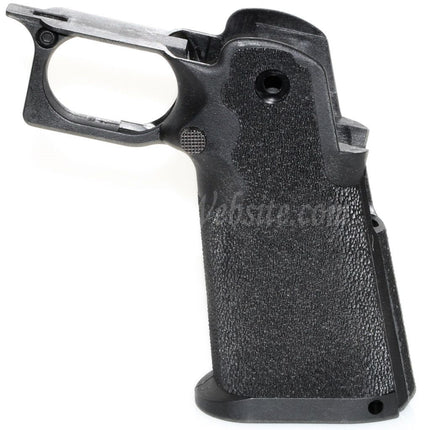 Poignée pistolet Armorer Works AW HX #1 Stippled pour pistolets EMG AW WE Tokyo Marui Hi-Capa Series GBB Airsoft Noir