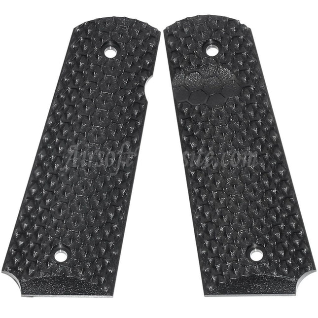 Armorer Works AW HEX Grip Cover For DOUBLE BELL ARMY AW WE KJ Tokyo Marui M1911 M.E.U SERIES 70 M45A1 WARRIOR GBB Pistols Airsoft