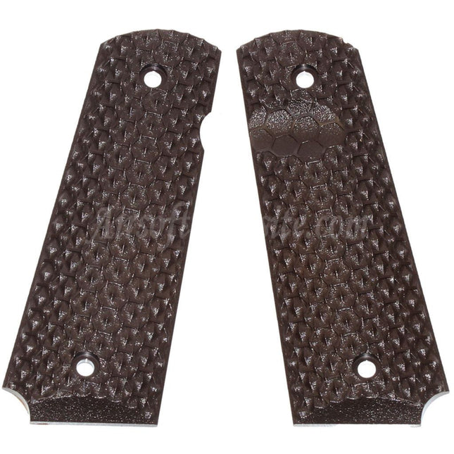 Armorer Works AW HEX Grip Cover For DOUBLE BELL ARMY AW WE KJ Tokyo Marui M1911 M.E.U SERIES 70 M45A1 WARRIOR GBB Pistols Airsoft