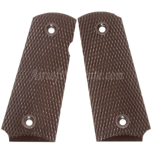 Armorer Works AW Grip Cover For AW NE10 Series Short 1911 GBB Pistols Airsoft Brown