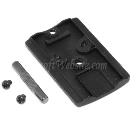 Armorer Works AW Custom HX Micro Dot Sight Mount For AW / WE Gen 2 Hi-Capa Series GBB Pistols Airsoft Black