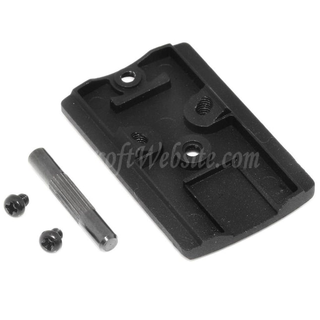 Armorer Works AW Custom HX Micro Dot Sight Mount For AW / WE Gen 2 Hi-Capa Series GBB Pistols Airsoft Black