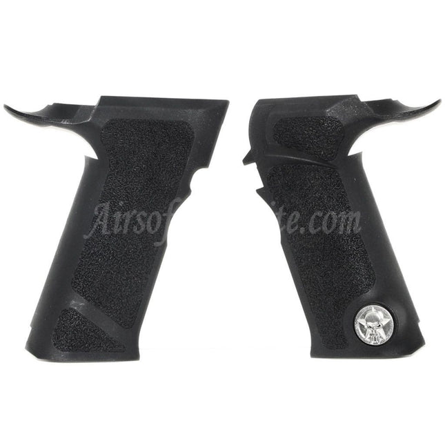 WE (WE-TECH) Plastic Grip Cover For WE P226 P-Virus Series GBB Pistols Airsoft Black