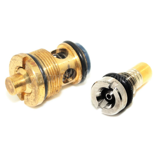 WE (WE-TECH) Lot de 2 valves d'admission et de sortie pour chargeur Airsoft Armorer Works AW WE G17 Co2 Series GBB