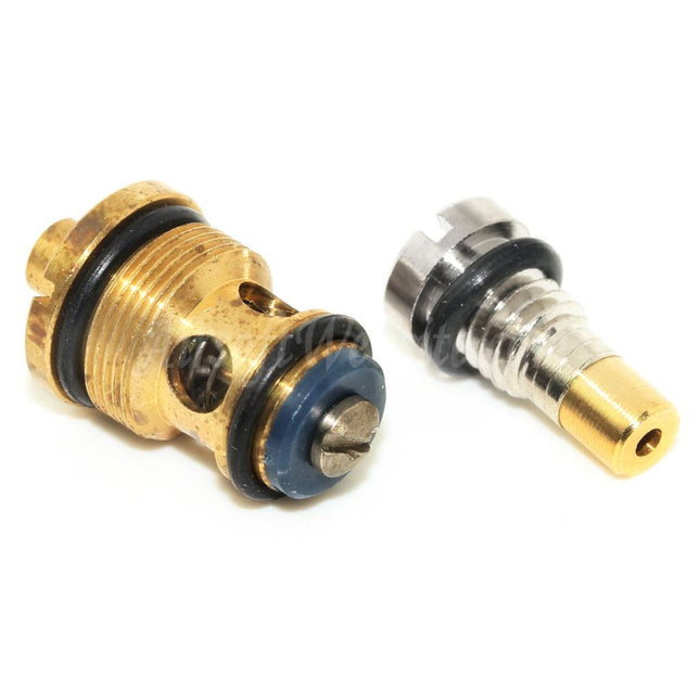 WE (WE-TECH) Lot de 2 valves d'admission et de sortie pour chargeur Airsoft Armorer Works AW WE G17 Co2 Series GBB